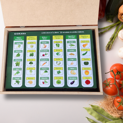 Caja Premium de Semillas Orgánicas 🌿 |  30 Variedades para Cultivar en Casa